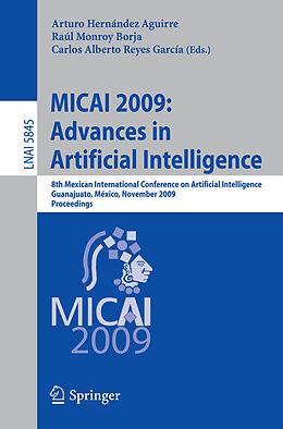 Couverture cartonnée MICAI 2009: Advances in Artificial Intelligence de 