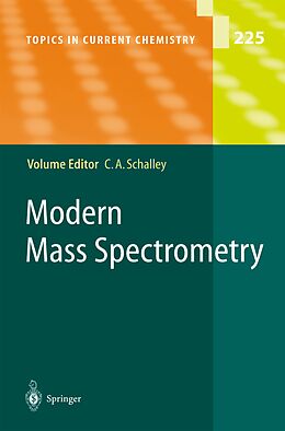 Kartonierter Einband Modern Mass Spectrometry von 