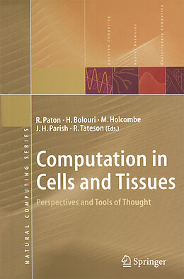 Couverture cartonnée Computation in Cells and Tissues de 