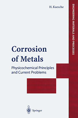 Couverture cartonnée Corrosion of Metals de Helmut Kaesche