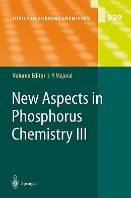 Couverture cartonnée New Aspects in Phosphorus Chemistry III de 