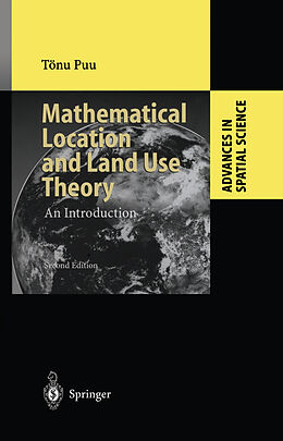 Kartonierter Einband Mathematical Location and Land Use Theory von Tönu Puu