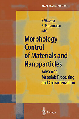 Couverture cartonnée Morphology Control of Materials and Nanoparticles de 
