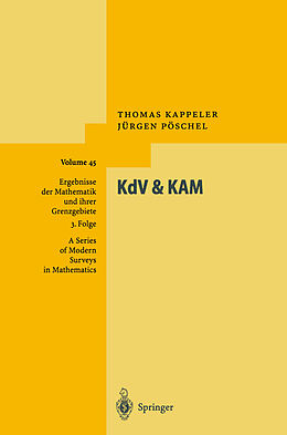 Couverture cartonnée KdV & KAM de Jürgen Pöschel, Thomas Kappeler