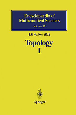 Kartonierter Einband Topology I von S. P. Novikov