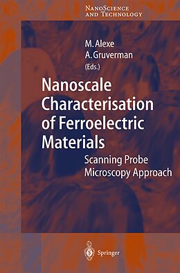 Kartonierter Einband Nanoscale Characterisation of Ferroelectric Materials von 