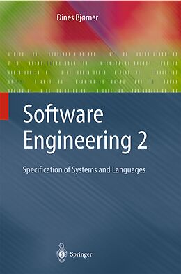 Couverture cartonnée Software Engineering 2 de Dines Bjørner