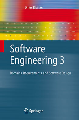 Couverture cartonnée Software Engineering 3 de Dines Bjørner