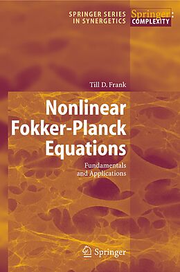 Couverture cartonnée Nonlinear Fokker-Planck Equations de T. D. Frank