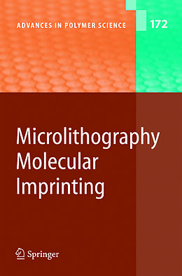 Couverture cartonnée Microlithography/Molecular Imprinting de 