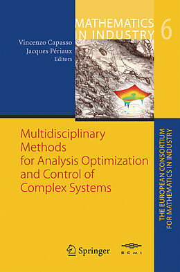 Kartonierter Einband Multidisciplinary Methods for Analysis, Optimization and Control of Complex Systems von 