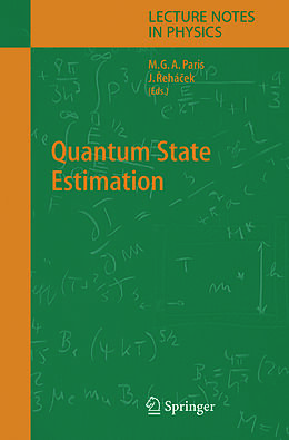 Kartonierter Einband Quantum State Estimation von 