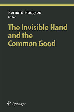 Couverture cartonnée The Invisible Hand and the Common Good de 