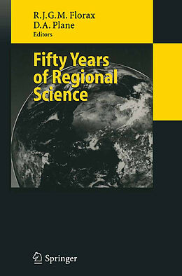 Couverture cartonnée Fifty Years of Regional Science de 