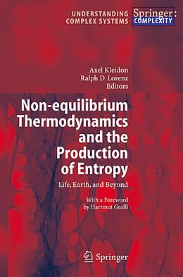 Couverture cartonnée Non-equilibrium Thermodynamics and the Production of Entropy de 