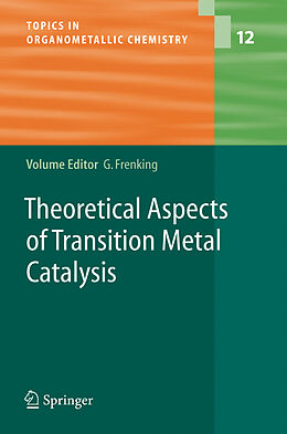 Couverture cartonnée Theoretical Aspects of Transition Metal Catalysis de 