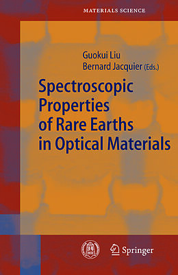Kartonierter Einband Spectroscopic Properties of Rare Earths in Optical Materials von 