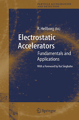 Couverture cartonnée Electrostatic Accelerators de 