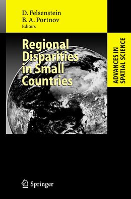 Kartonierter Einband Regional Disparities in Small Countries von 