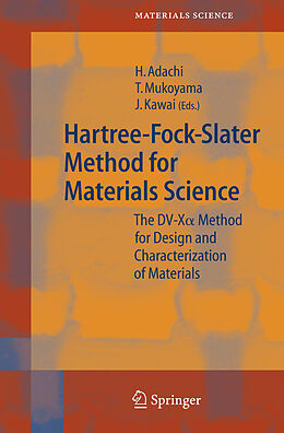 Kartonierter Einband Hartree-Fock-Slater Method for Materials Science von 