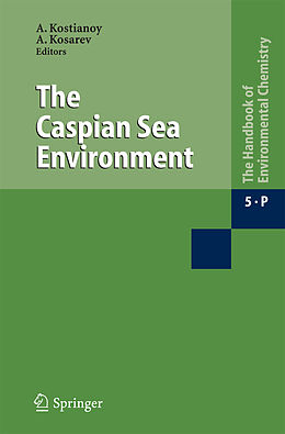 Couverture cartonnée The Caspian Sea Environment de 