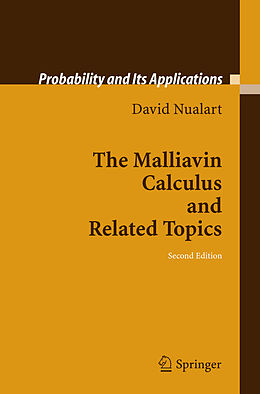 Kartonierter Einband The Malliavin Calculus and Related Topics von David Nualart