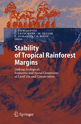 Kartonierter Einband Stability of Tropical Rainforest Margins von 