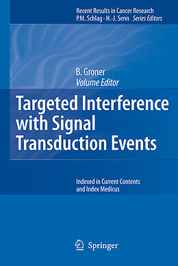Kartonierter Einband Targeted Interference with Signal Transduction Events von 