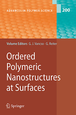 Kartonierter Einband Ordered Polymeric Nanostructures at Surfaces von 