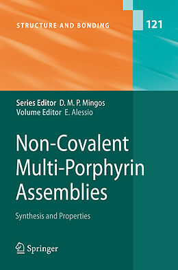 Couverture cartonnée Non-Covalent Multi-Porphyrin Assemblies de 