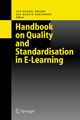 Couverture cartonnée Handbook on Quality and Standardisation in E-Learning de 