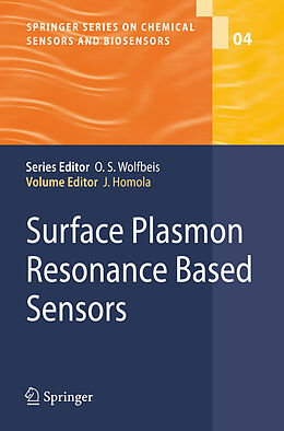 Couverture cartonnée Surface Plasmon Resonance Based Sensors de 