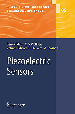 Couverture cartonnée Piezoelectric Sensors de 