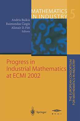 Kartonierter Einband Progress in Industrial Mathematics at ECMI 2002 von 