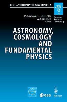 Kartonierter Einband Astronomy, Cosmology and Fundamental Physics von 