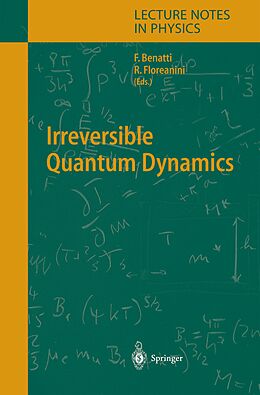 Kartonierter Einband Irreversible Quantum Dynamics von 