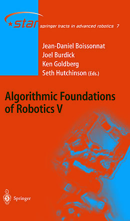 Kartonierter Einband Algorithmic Foundations of Robotics V von 