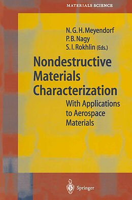 Couverture cartonnée Nondestructive Materials Characterization de 