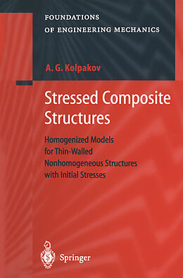Kartonierter Einband Stressed Composite Structures von A. G. Kolpakov