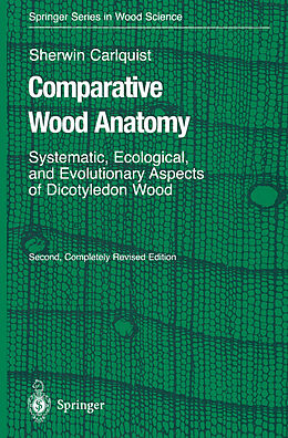 Couverture cartonnée Comparative Wood Anatomy de Sherwin Carlquist