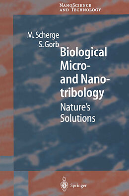 Kartonierter Einband Biological Micro- and Nanotribology von Stanislav S. N. Gorb, Matthias Scherge