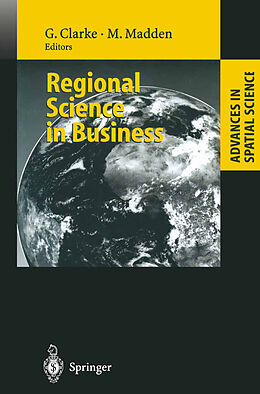 Couverture cartonnée Regional Science in Business de 