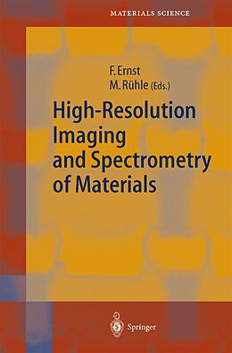 Couverture cartonnée High-Resolution Imaging and Spectrometry of Materials de 