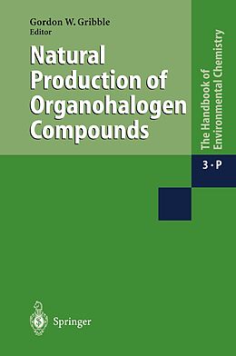 Couverture cartonnée Natural Production of Organohalogen Compounds de 