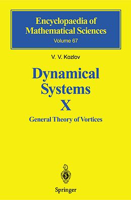 Kartonierter Einband Dynamical Systems X von Victor V. Kozlov