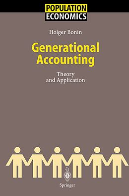 Couverture cartonnée Generational Accounting de Holger Bonin