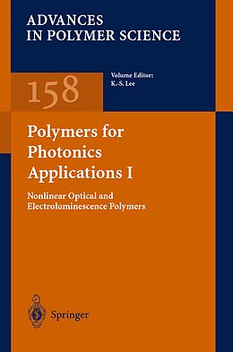 Kartonierter Einband Polymers for Photonics Applications I von 