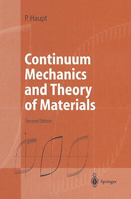 Couverture cartonnée Continuum Mechanics and Theory of Materials de Peter Haupt