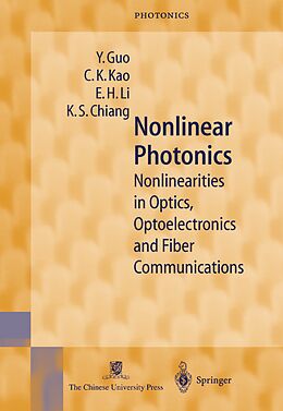 Couverture cartonnée Nonlinear Photonics de Y. Guo, K. S. Chiang, H. E. Li