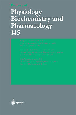 Kartonierter Einband Reviews of Physiology, Biochemistry and Pharmacology 145 von 